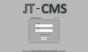 JT-CMS - náhled