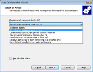 WebCam Monitor - náhled