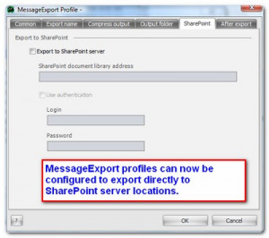 MessageExport for Outlook  - náhled