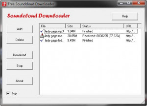 Free Soundcloud Downloader - náhled