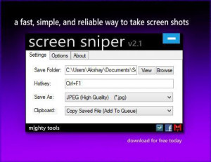 Screen Sniper - náhled