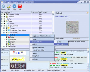 GSA Captcha Breaker - náhled