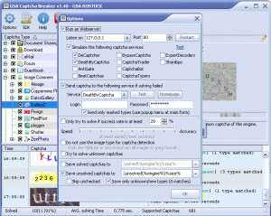 GSA Captcha Breaker - náhled