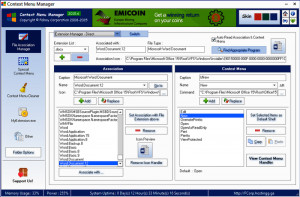 Context Menu Manager - náhled