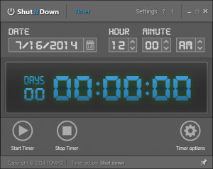 ShutItDown - náhled