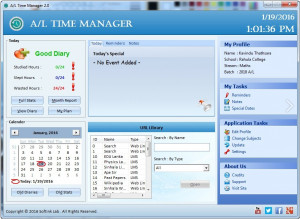 A/L Time Manager - náhled