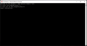 Windows 7 Genuine Remove Tool  - náhled