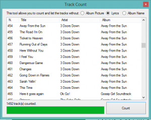 iTunes Lyrics Grabber - náhled