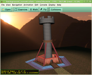 view3dscene - náhled