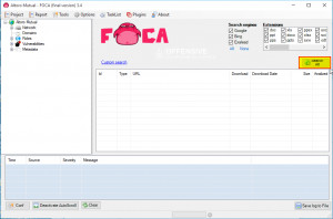 FOCA - náhled