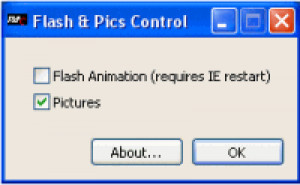 Flash & Pics Control - náhled