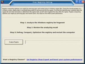 Free Registry Defrag - náhled