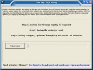 Free Registry Defrag - náhled
