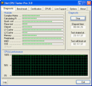 Hot CPU Tester Pro - náhled