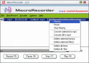 MacroRecorder - náhled