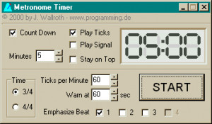 Metronome Timer - náhled
