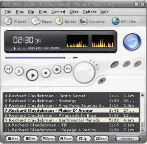 MP3 WAV Studio - náhled