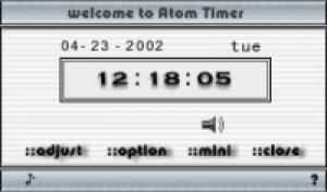 Atom Timer - náhled