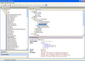 WinAgents MIB Browser - náhled