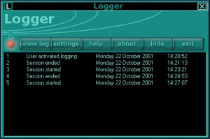 Logger - náhled