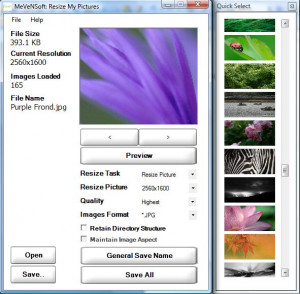 Resize My Pictures - náhled