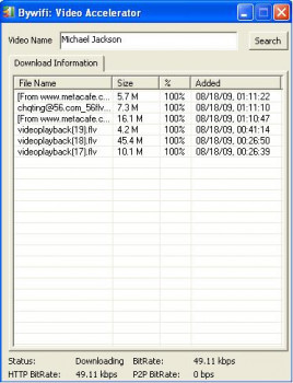 Bywifi Video Streaming Downloader - náhled