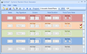 Syntonic Random Music Generator - náhled