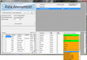 Data Anonymizer - náhled