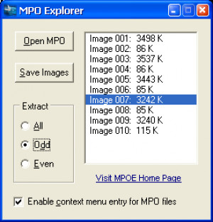 MPO Explorer - náhled