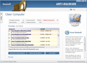 Emsisoft Anti Malware - náhled