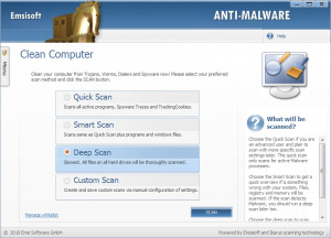 Emsisoft Anti Malware - náhled