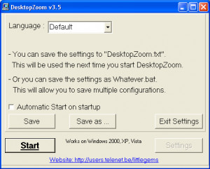 DesktopZoom - náhled