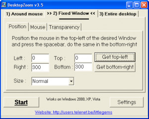 DesktopZoom - náhled