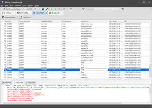 dbForge Transaction Log - náhled