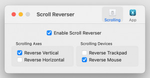 Scroll Reverser - náhled
