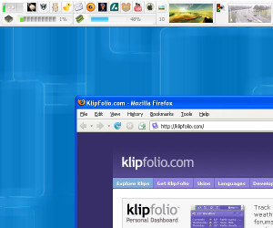 KlipFolio - náhled