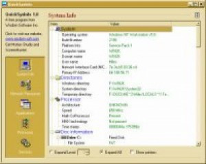 QuickSysInfo - náhled