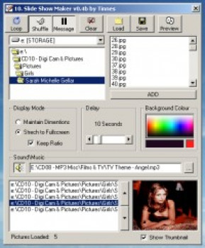 10. Slide Show - náhled