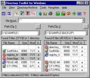 Directory Toolkit - náhled