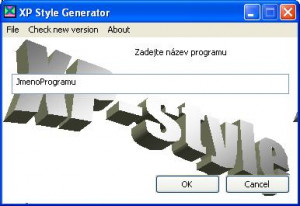 XP_style_generator - náhled