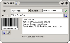 BarCode Descriptor - náhled