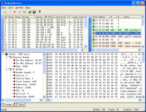 EtherDetect Packet Sniffer - náhled