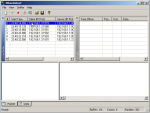 EtherDetect Packet Sniffer - náhled