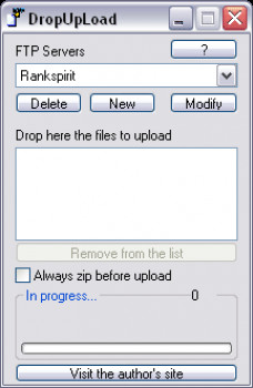 DropUpLoad - náhled