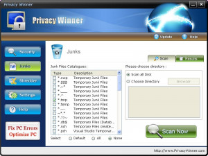 Privacy Winner - náhled