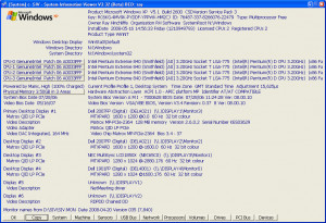 System Information Viewer - náhled