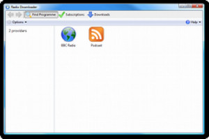 Radio Downloader - náhled