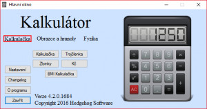 Kalkulátor - náhled