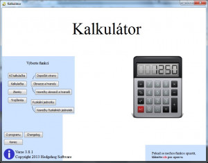 Kalkulátor - náhled