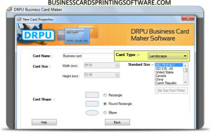 DRPU Business Card Maker - náhled